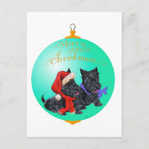 Adorno de Navidad de Terrier Escocés