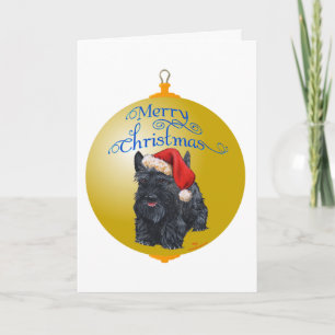 Adorno de Navidad de Terrier Escocés