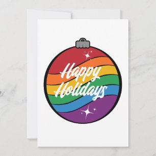 Adorno de Navidad en Bandera del Orgullo LGBTQ en 