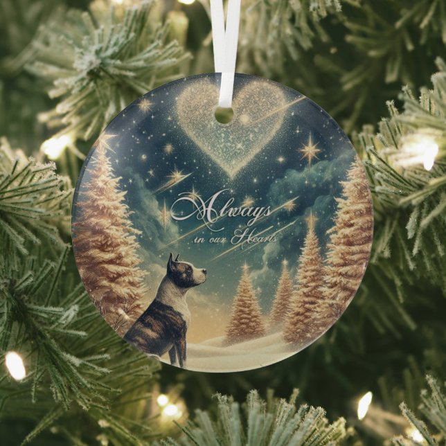 Adorno de Navidad Siempre en nuestro Corazón Pit b (in situ)