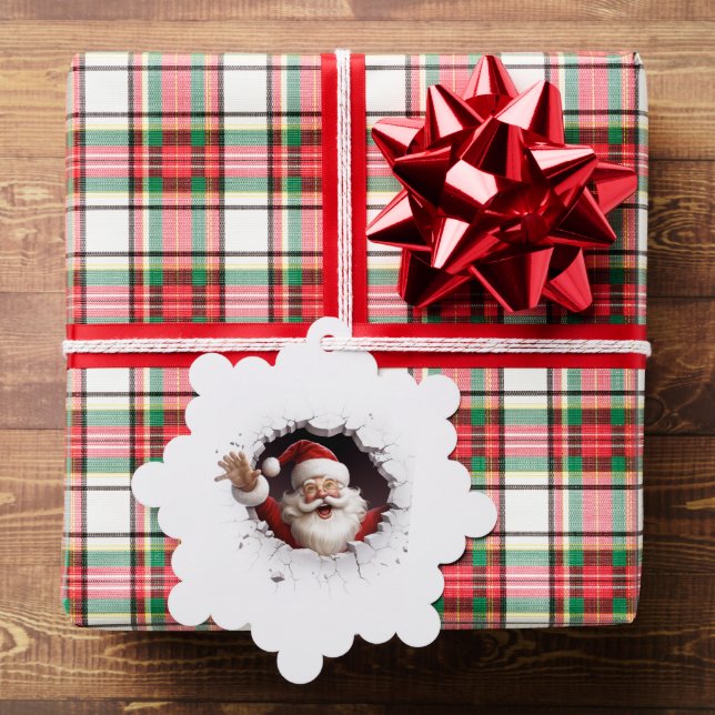 Adorno De Papel 3.ᵉʳ Santa (Insitu (Regalo))