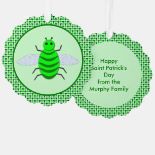 Adorno De Papel Abeja del Día de los Patrocinadores y Personalizad