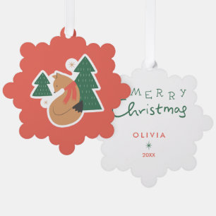 Adorno De Papel Adornos personalizados de Navidad – Fiestas navide