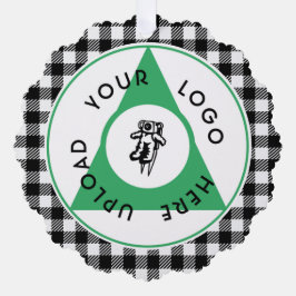 Adorno De Papel Agrega tu logo vacaciones únicas