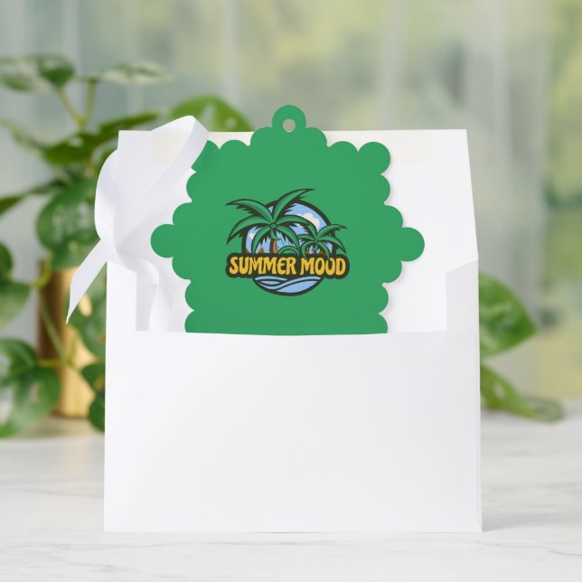 Adorno De Papel Ánimo de verano (Sobre)