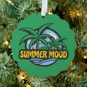 Adorno De Papel Ánimo de verano