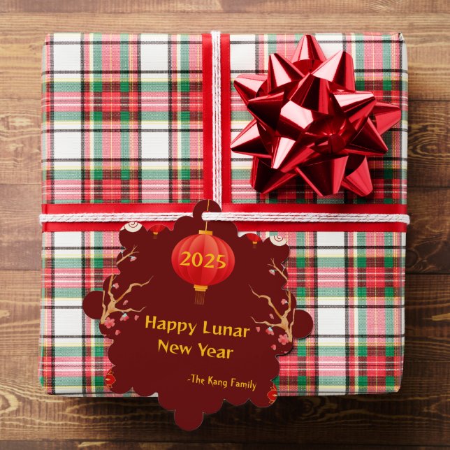 Adorno De Papel Año nuevo chino 2025 (Insitu (Regalo))