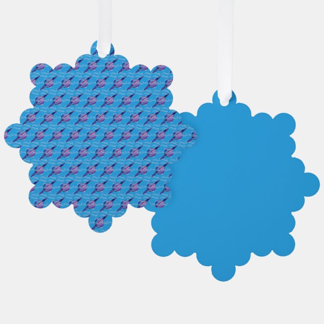 Adorno De Papel Aquarius (Anverso/Reverso)