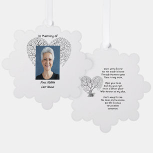 Adorno De Papel Árbol de la Vida Corazón Amor Memorial Cristiano