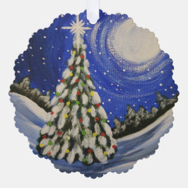 Adorno De Papel Árbol de Navidad