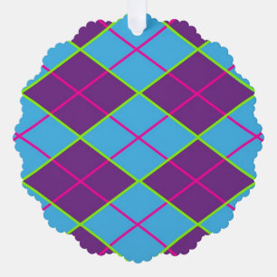 Adorno De Papel Argyle