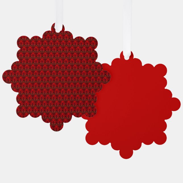 Adorno De Papel Aries (Anverso/Reverso)