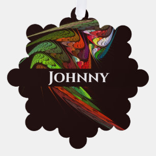 Adorno De Papel Arte abstracto de Chameleon