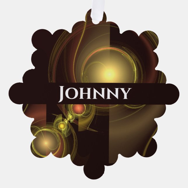 Adorno De Papel Arte abstracto de conexión íntima (Anverso)