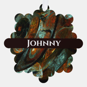 Adorno De Papel Arte abstracto de división de tiempo