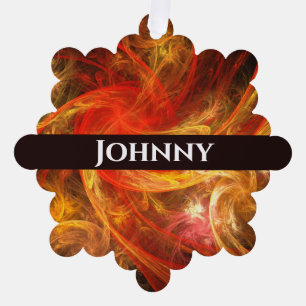 Adorno De Papel Arte abstracto de Firestorm