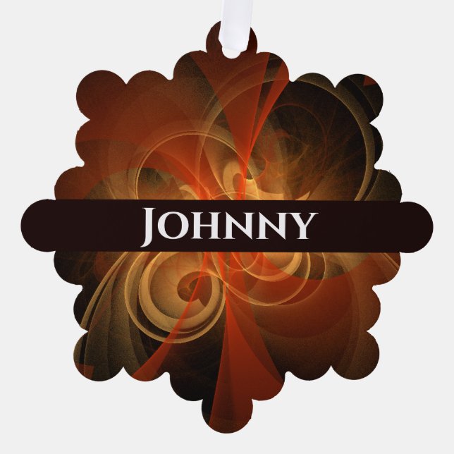 Adorno De Papel Arte abstracto de magia matutina (Anverso)