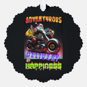 Adorno De Papel Aventurosa Entrega De La Felicidad