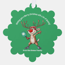 Adorno De Papel Baloncesto 🎄 Feliz Navidad, texto personalizado