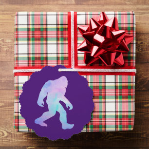 Adorno De Papel Bigfoot acuarela