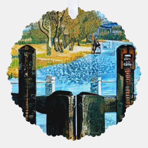 ADORNO DE PAPEL BLOQUE DE NARROWBOAT