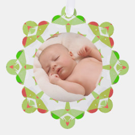 Adorno De Papel Bonito suave Pasteles verdes Personalizados Navida