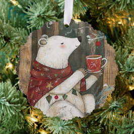 Adorno De Papel Bramble the Bear | Woodland Whimsy 