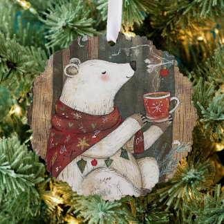 Adorno De Papel Bramble the Bear | Woodland Whimsy 