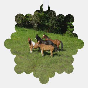 Adorno De Papel Caballo salvaje