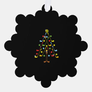 Adorno De Papel Camisas de la pelota de golf del árbol de navidad 