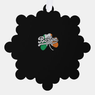 Adorno De Papel Camiseta de camiseta irlandesa de Boston