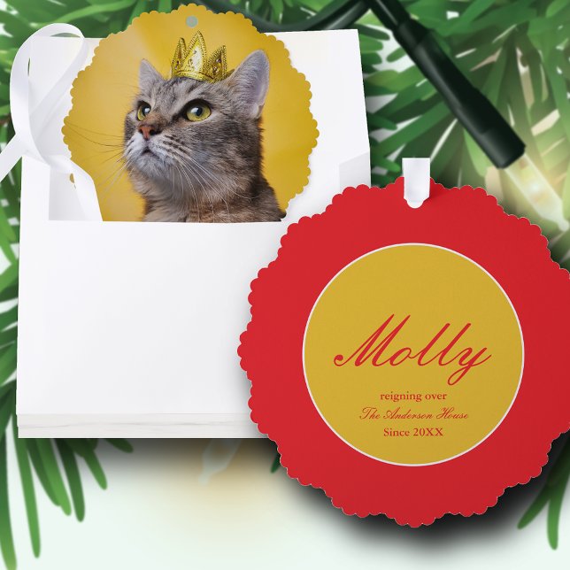 Adorno De Papel Cat Queen (Subido por el creador)