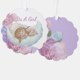 Adorno De Papel Celestial Baby shower 