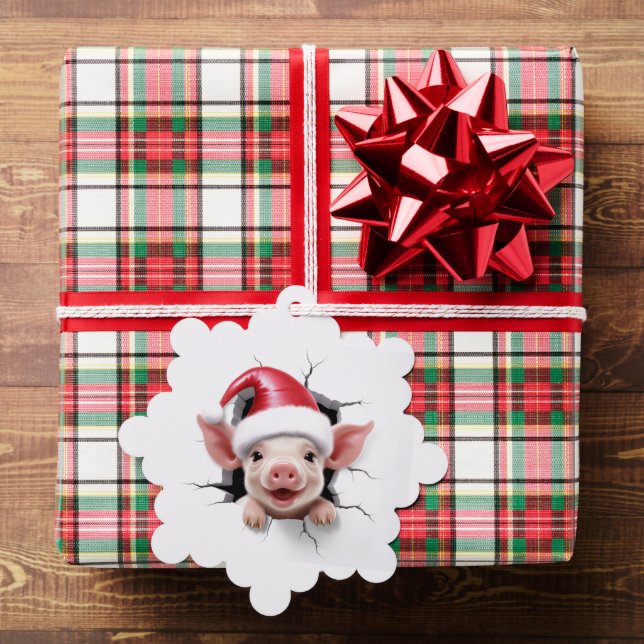 Adorno De Papel Cerdo 3D (Insitu (Regalo))