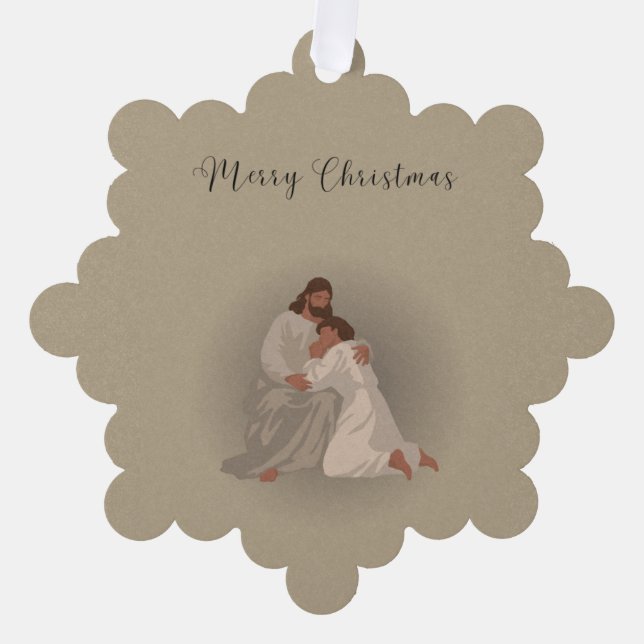 Adorno De Papel Christian Christmas Napkins (Anverso)
