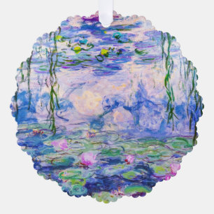 Adorno De Papel Claude Monet - Nenúfares / Nympheas 1919