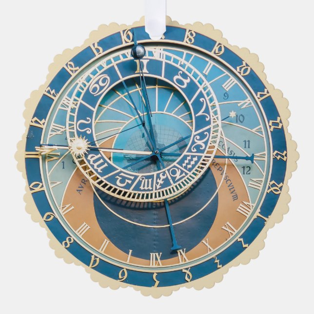 Adorno De Papel Clausura del Reloj Astronómico de Praga, República (Anverso)