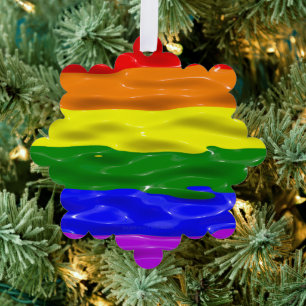 Adorno De Papel Color del orgullo del arcoiris de SlipperyJoe líqu