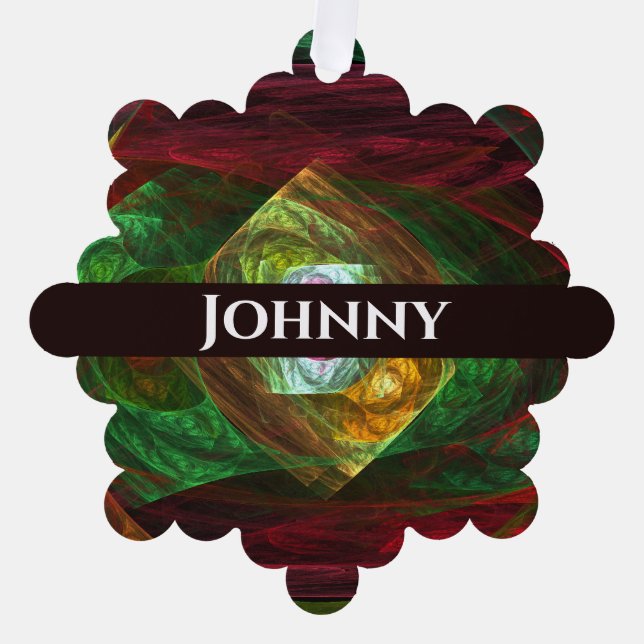 Adorno De Papel Conexiones dinámicas Resumen de arte (Anverso)