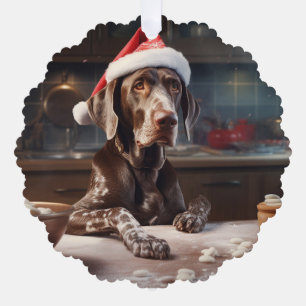 Adorno De Papel Cookies de Navidades de punteros de la cortometría