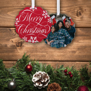 Adorno De Papel Copos de Navidad alegres y giratorios con foto