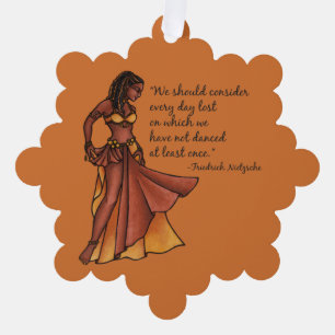 Adorno De Papel Danza diaria