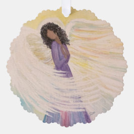 Adorno de papel de ángel humilde (Frazier/Penner)