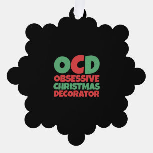 Adorno De Papel Decorador de Navidades obsesivos