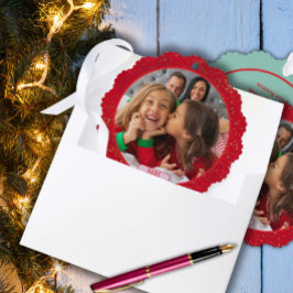 Adorno De Papel Diversión fotográfica: detener renos