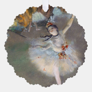 Adorno De Papel Edgar Degas - La estrella / bailarina en el escena