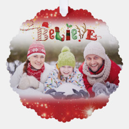 Adorno De Papel El espíritu de los navidades CREE que el año de la