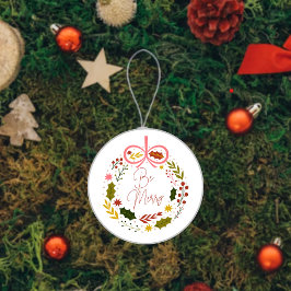 Adorno De Papel Elegant Be Merry Business