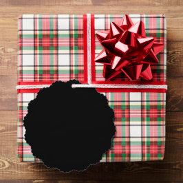 Adorno De Papel Elegant Solid Black