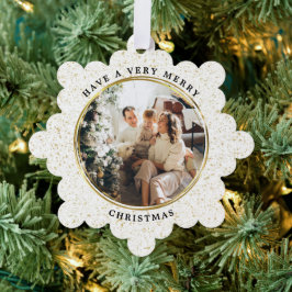 Adorno De Papel Elegante Mínimo Dorado Personalizado